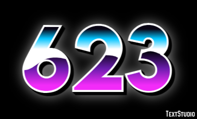 623 Text Effect