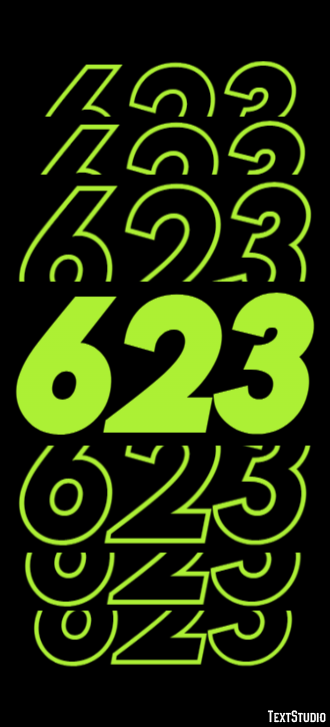 623 Text Effect