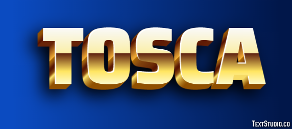 Tosca Effetto testo