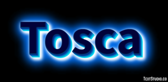 Tosca Effetto testo