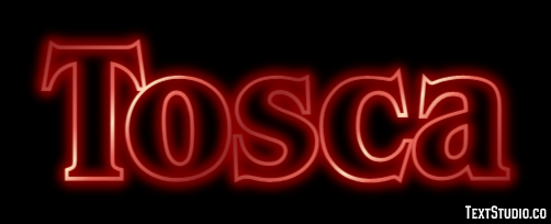 Tosca Effetto testo