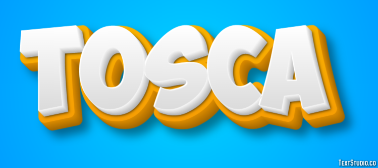 Tosca Effetto testo
