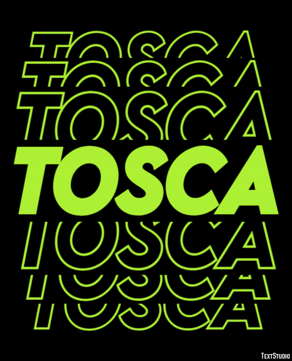 Tosca Effetto testo