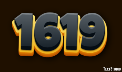 1619 Text Effect