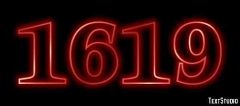 1619 Text Effect