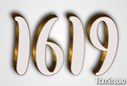 1619 Text Effect