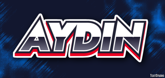 Aydın Efecto de texto