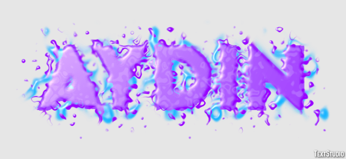 Aydın Efecto de Texto