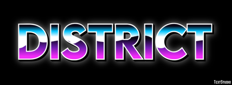 District Text Effect