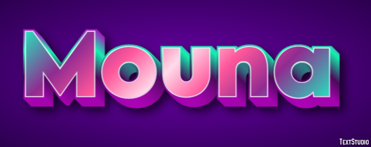 Mouna Text effect