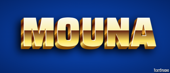 Mouna Text effect