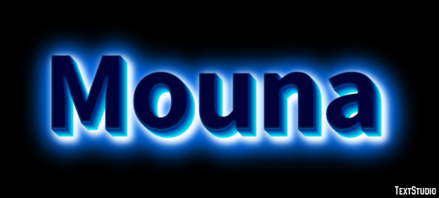 Mouna Text effect