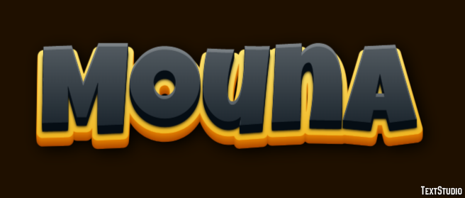 Mouna Text Effect