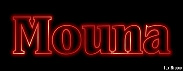 Mouna Text Effect