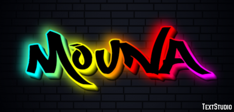 Mouna Text Effect