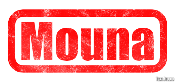 Mouna Text effect