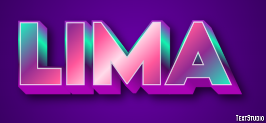 Lima Efekt tekstowy