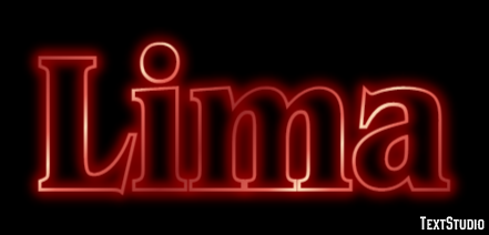 Lima Efekt tekstowy