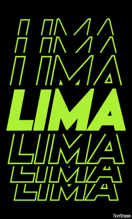 Lima Efekt tekstowy