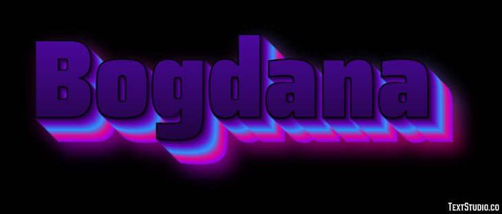 Bogdana Text Effect