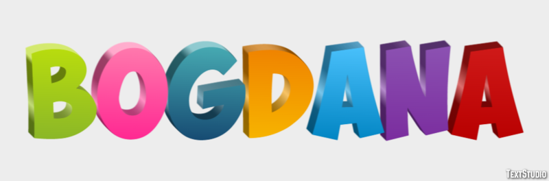 Bogdana Effet de texte