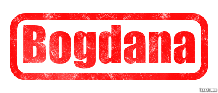Bogdana Effet de texte