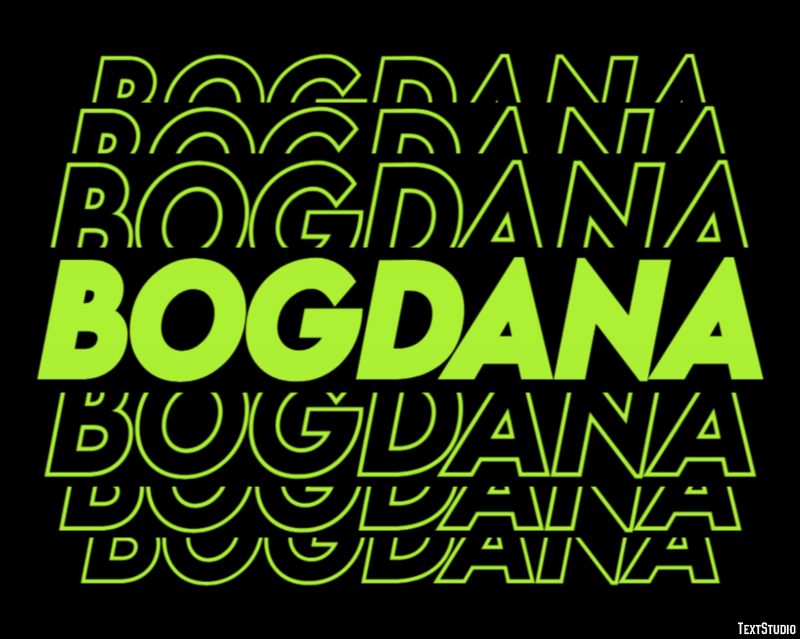 Bogdana Text Effect