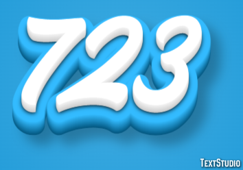 723 Text Effect