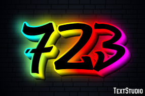 723 Text Effect