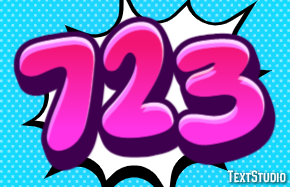 723 Text Effect