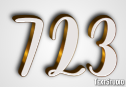 723 Text Effect