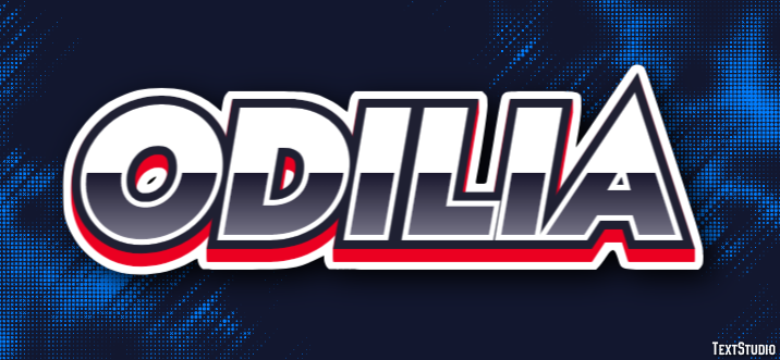 Odilia Texteffekt