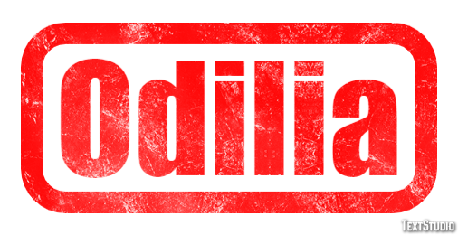Odilia Effetto testo