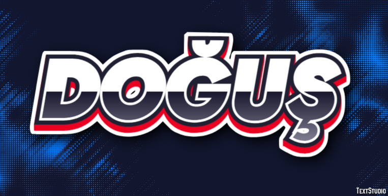Doğuş Text Effect