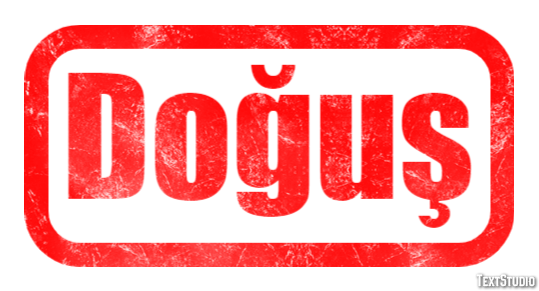 Doğuş Text Effect