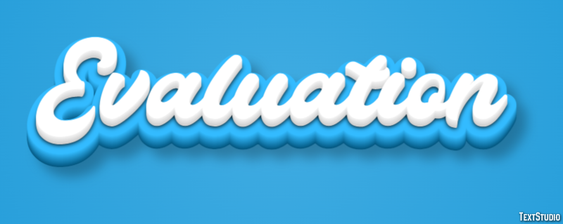 Evaluation Text Effect