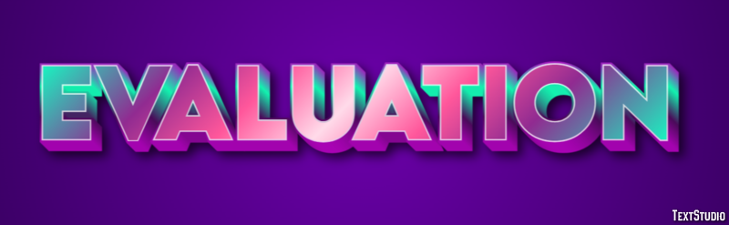 Evaluation Text Effect