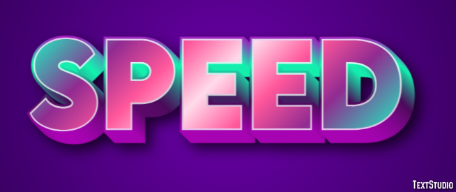 Speed Text Effect