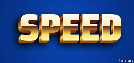 Speed テキスト効果