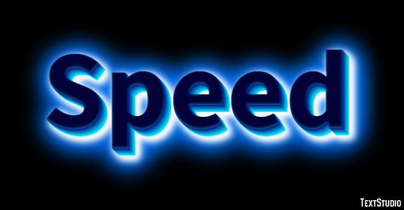 Speed Text Effect
