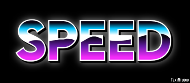 Speed Text Effect