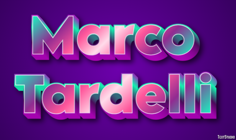 Marco Tardelli Texteffekt