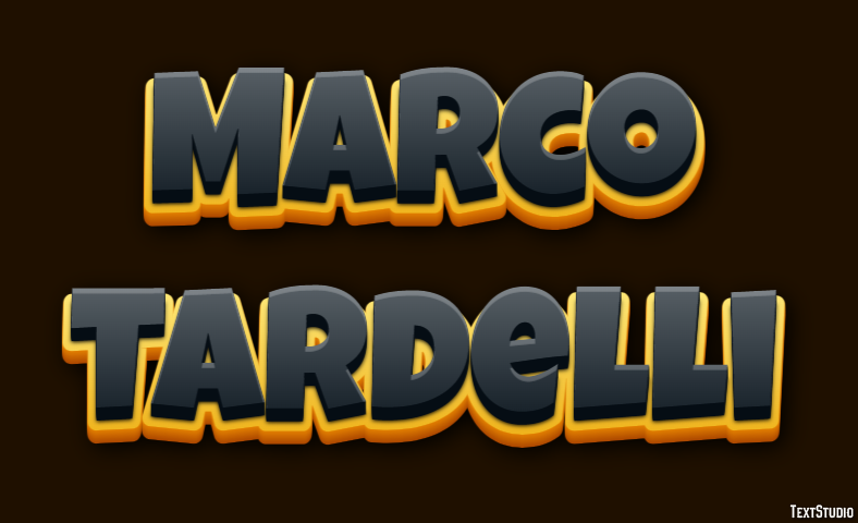 Marco Tardelli Efeito de texto