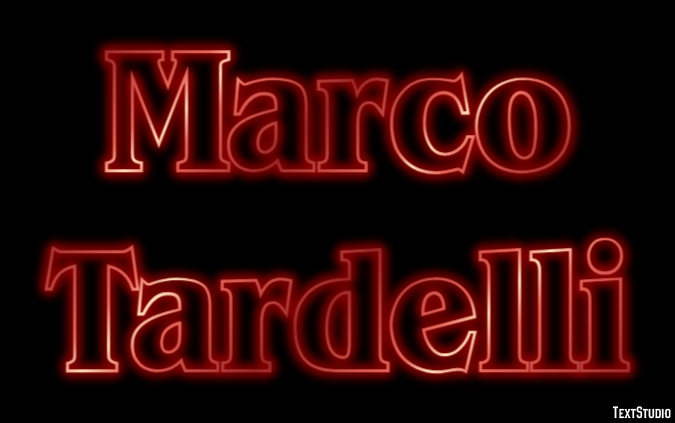 Marco Tardelli Texteffekt
