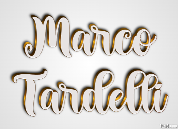 Marco Tardelli Efeito de texto