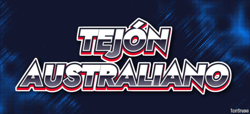 Tejón australiano Effetto testo