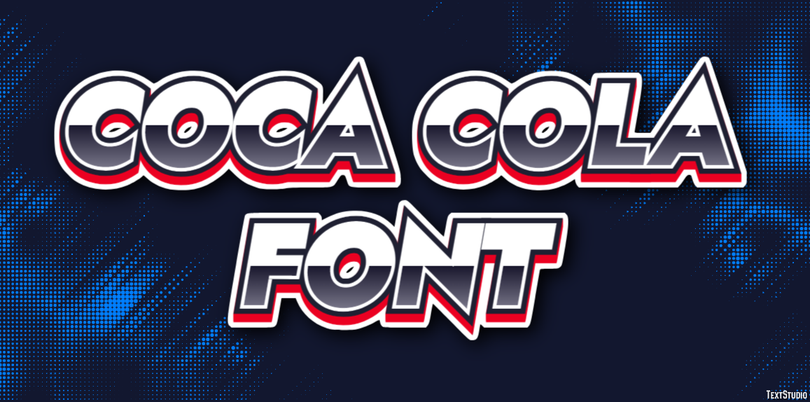 Coca Cola Font Text Effect