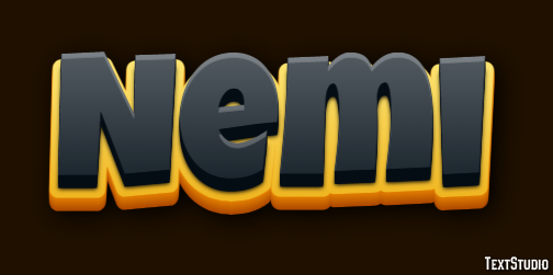 Nemi Texteffekt