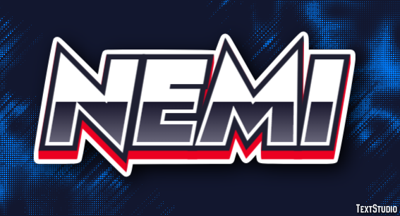 Nemi Efeito de texto