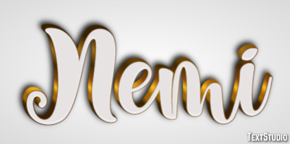 Nemi Texteffekt